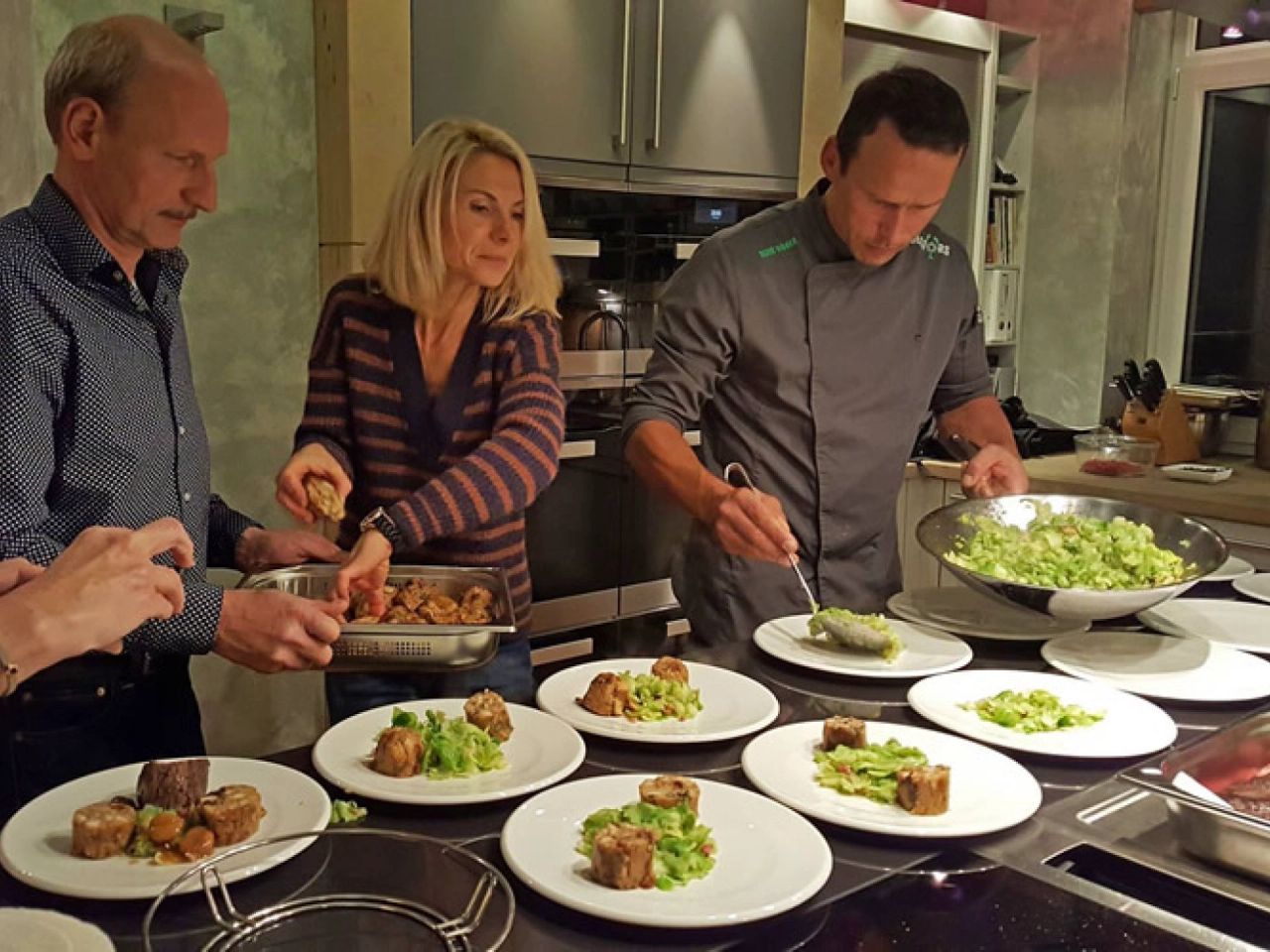 Bodo beim Kochkurs Bodo beim Kochkurs