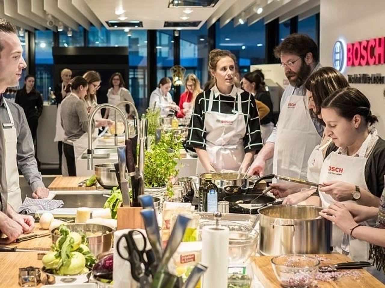 Kochkurse Genussvolle Menüs und lockere Sprüche